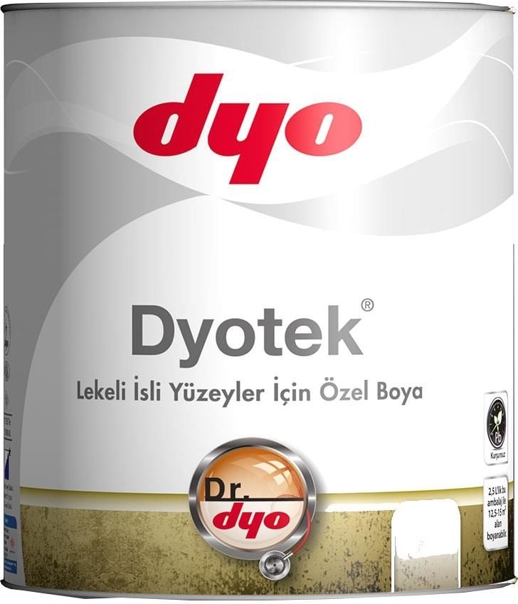 tek Lekesi ve Isli Yüzeyler Için Boya 0,75 Litre