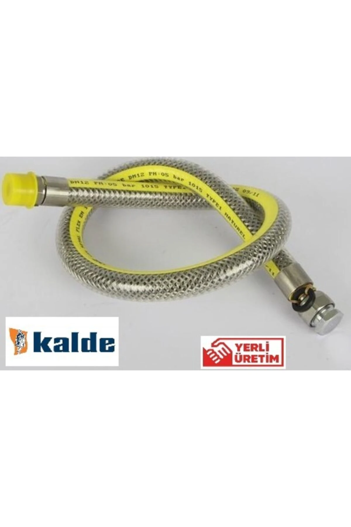 Doğalgaz Ocak Baglantı Fleks Hortumu 125 Cm Gaz Hortumu