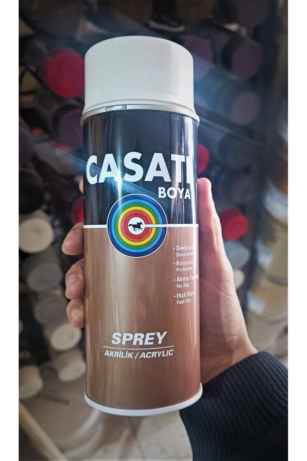 Akrilik Düz Sprey Boya 400 ml