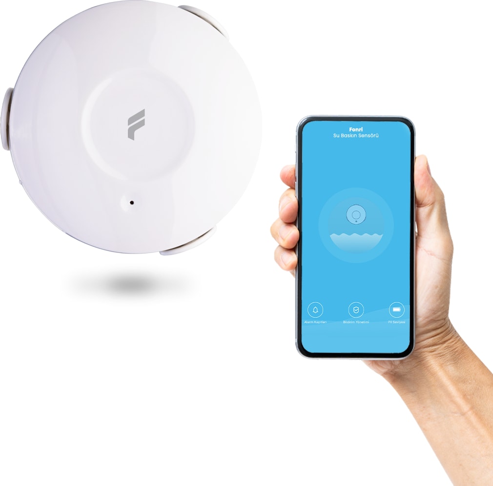Wi-Fi Akıllı Su Baskın Sensörü