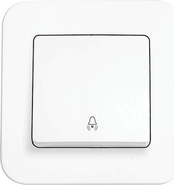 Linnera Zil Anahtarı Beyaz (Çerçeve Dahil) 90440006 (2 Adet)