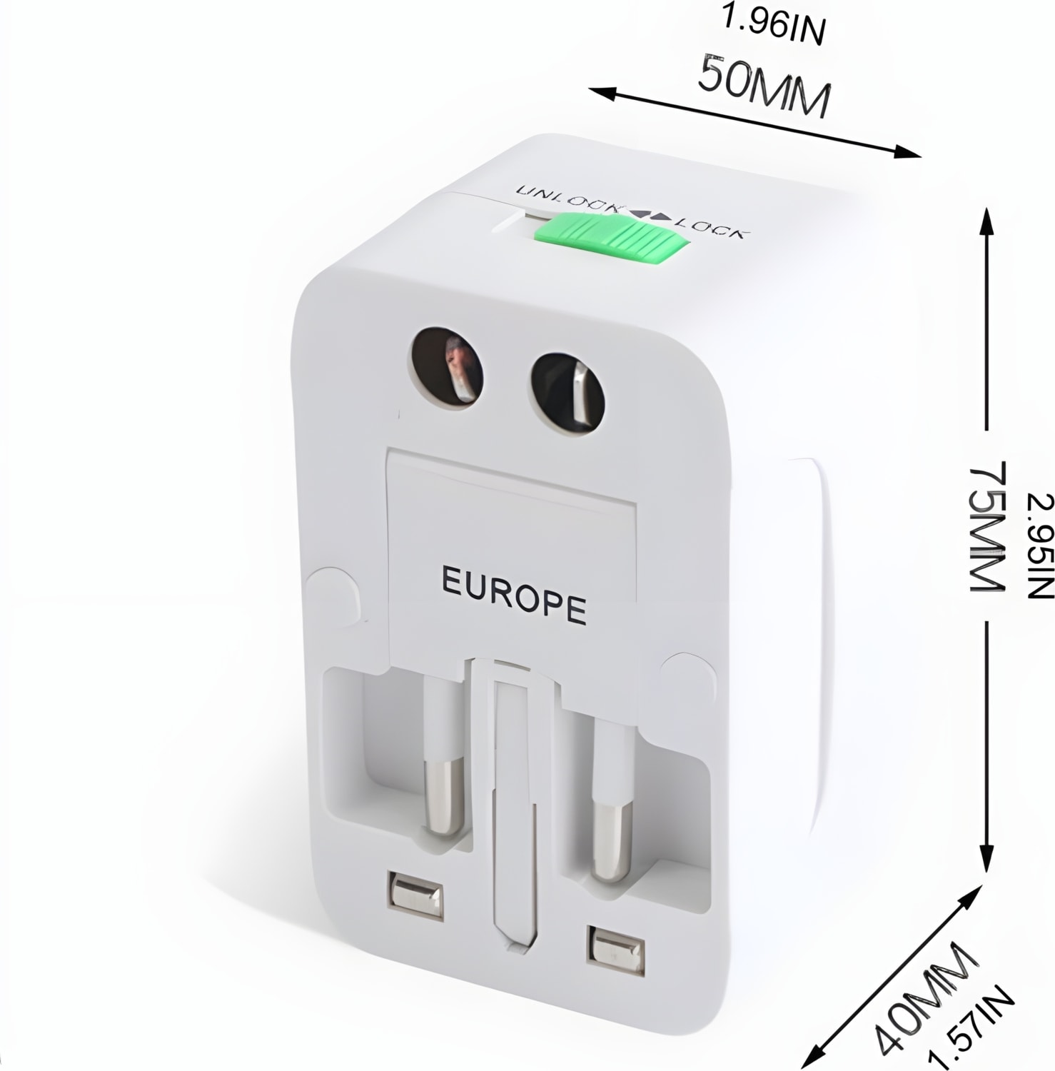 Evrensel Seyahat Adaptörü Uluslararası Dünya Seyahat Güç Dönüştürücü Fiş Adaptörü