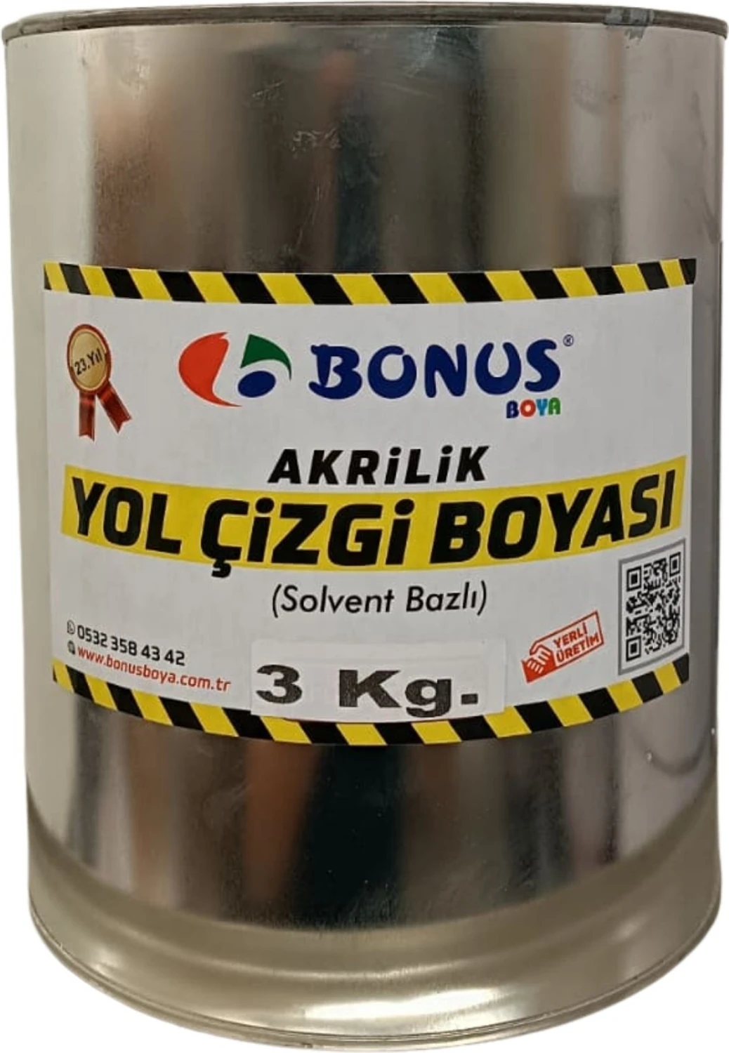 Sarı Yol Çizgi Boyası 3 kg