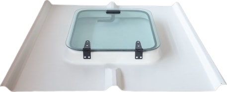 Çatı Çıkış Kapağı Panel Amortisörlü Camlı