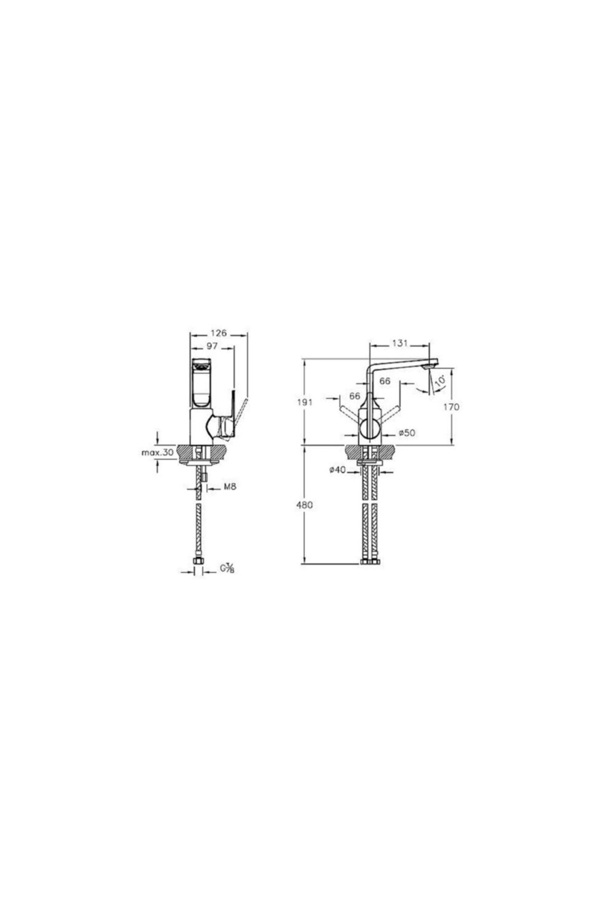 Suit L Lavabo Bataryası Altın A4246623