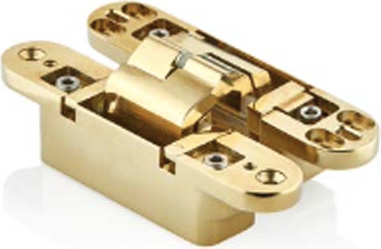 CANEX Akordiyon Menteşe Ayarlı (Sarı) 135 mm - Merkez Zamak 10.316.135