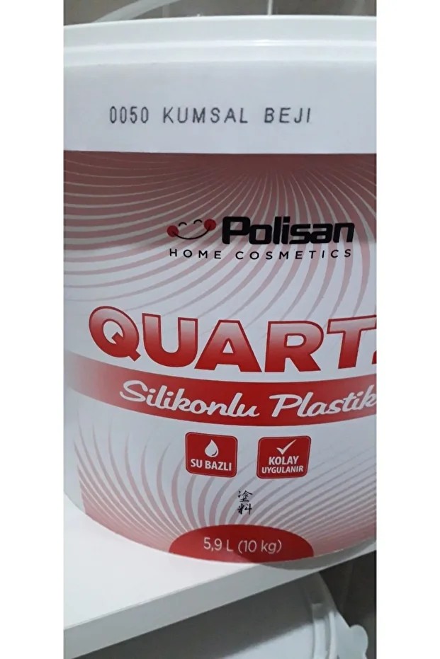 Quartz Silikon Bazlı Kumsal Beji Iç Cephe Boyası 10kg 0050