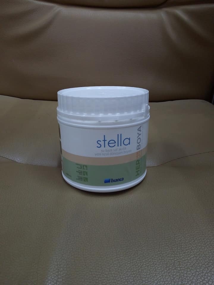 BİANCA  Stella Saf Akrilik Boya 0.5 Lt.  Stella Boya 0.5 Lt.