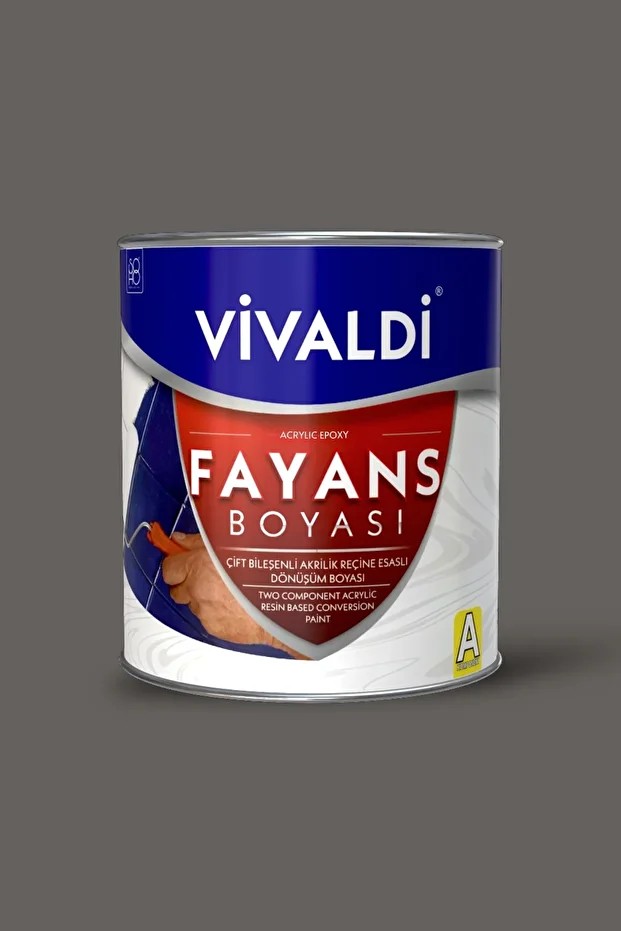 Fayans Boyası - Astar Ve Vernik Gerektirmeyen Boya - Karabiber