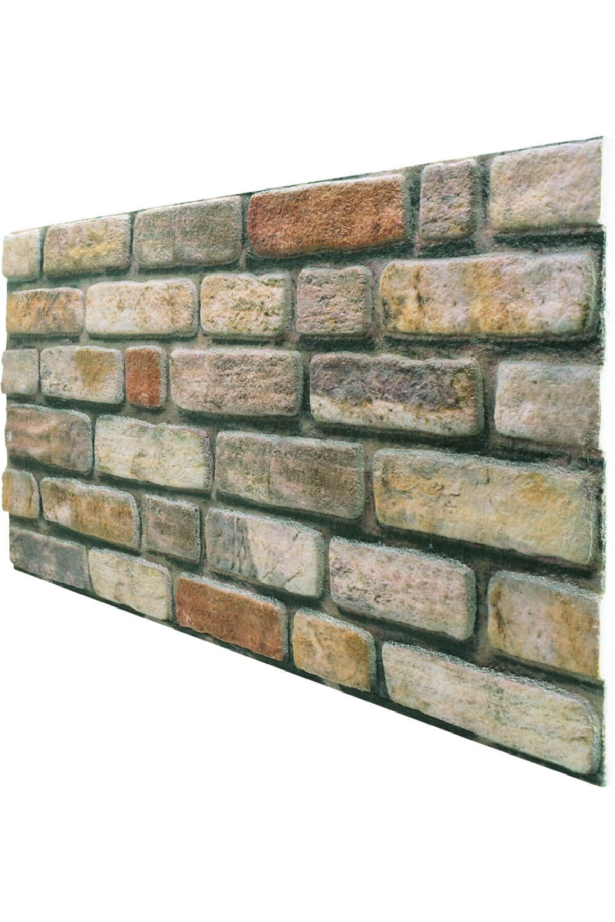 5 Adet X Tuğla Desenli 3 Boyutlu Renkli Strafor Köpük Duvar Kaplama Paneli (br-566)