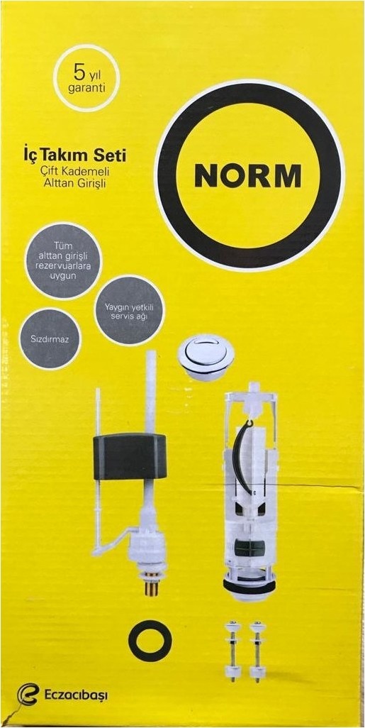 Norm Iç Takım Çift Kademeli Alttan Girişli 3/6 Lt