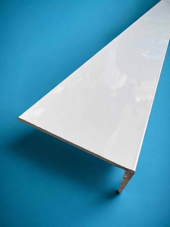 200 cm Beyaz 8x2 cm Alüminyum L Köşe Profil