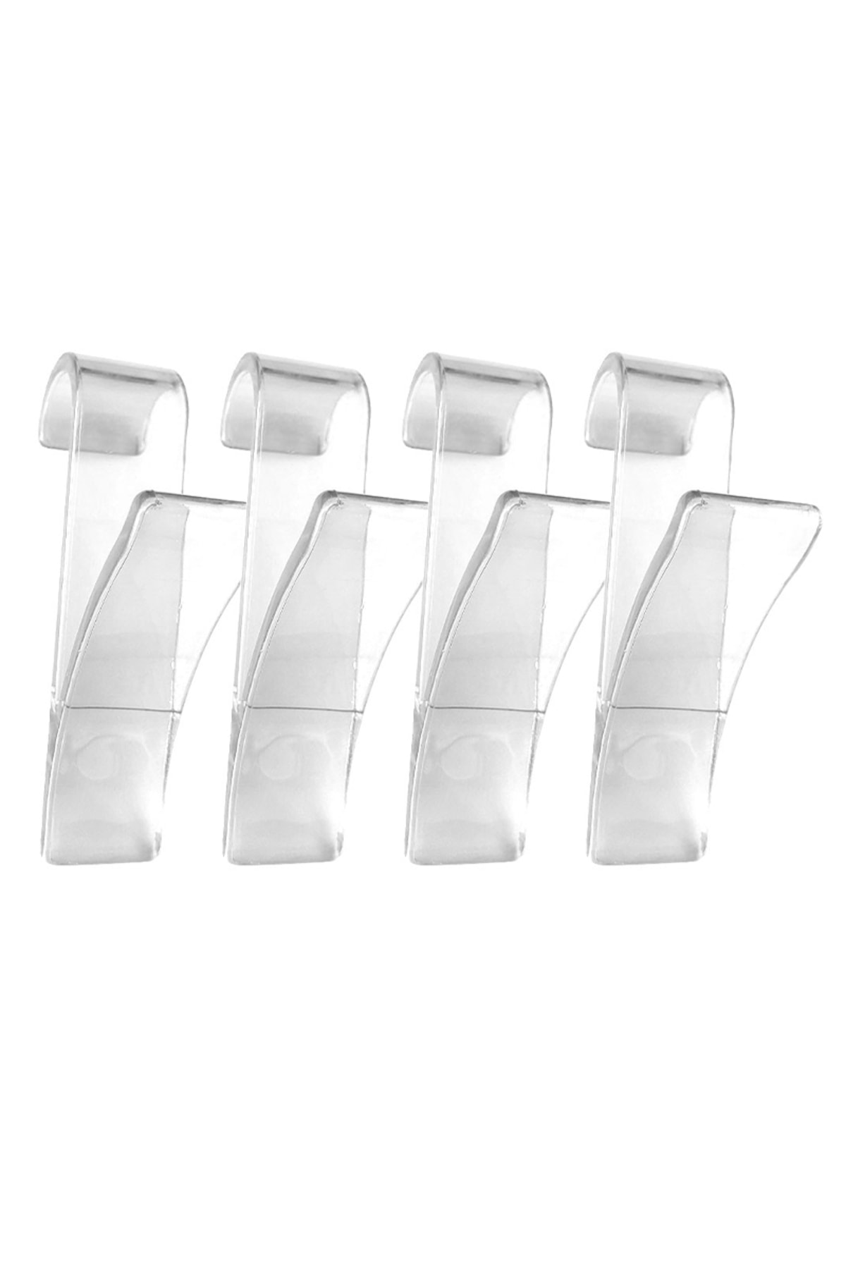 Havlupan Askılık 4'Lü Şeffaf Naturel