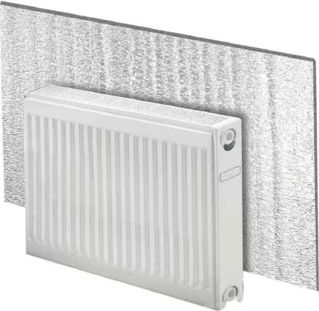 4 Adet Petek Arkası Kalorifer Radyatör Arkası Isı Yalıtım Plakası Izolasyon Levhası