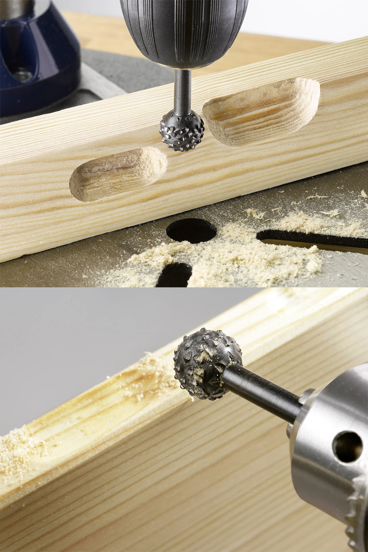 Raspalama Seti 3 Parça Ağaç Törpü Set Matkap Ucuna Takılan Törpü CE121