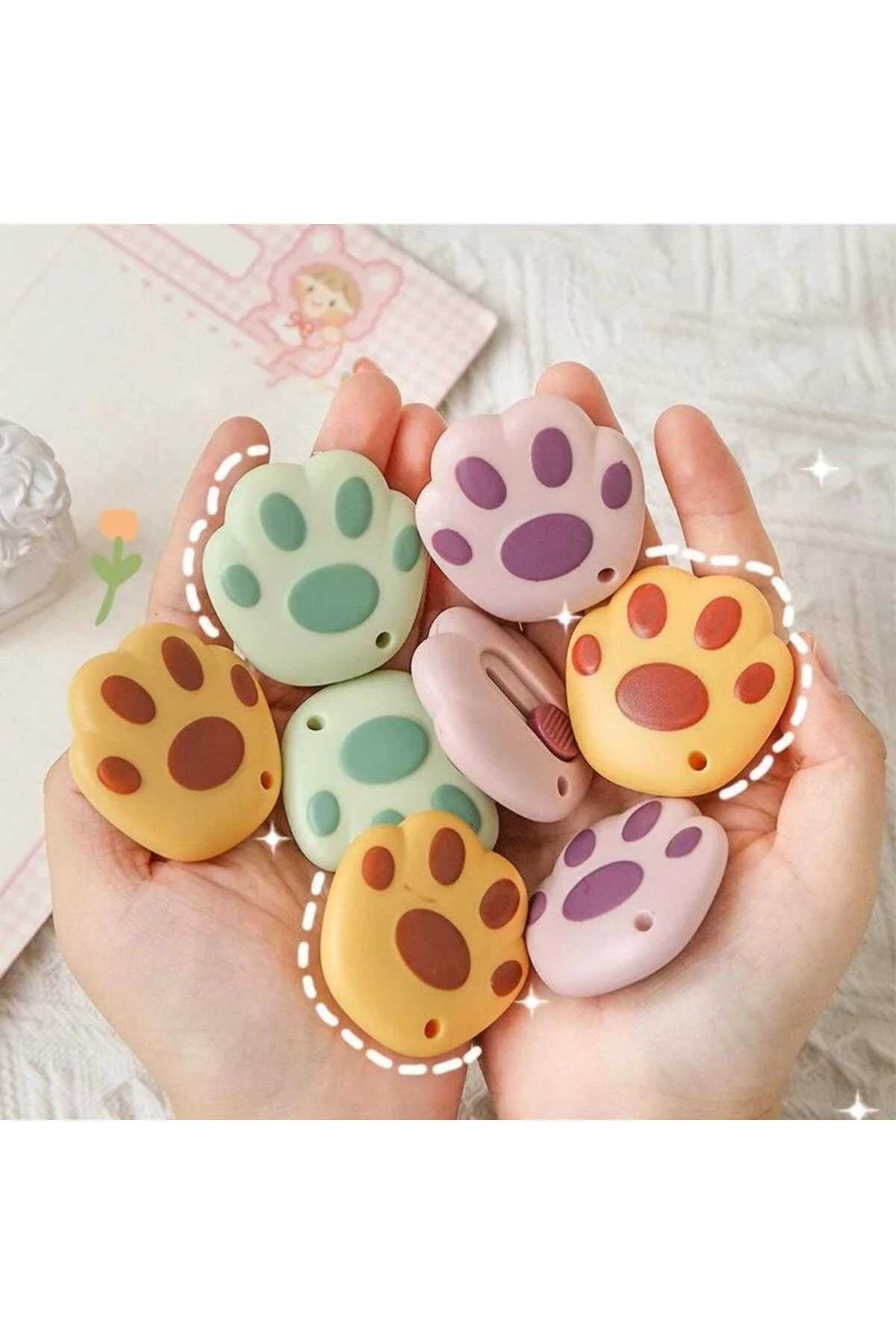 New Colletion   3 lü Harajuku Pati Maket Bıçağı Seti