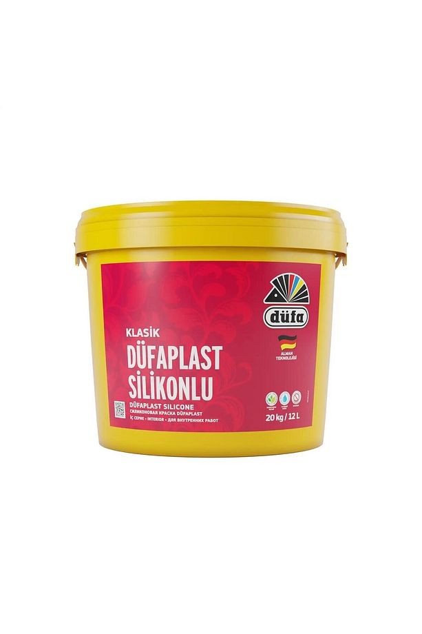 Klasik Plast Silikonlu Iç Cephe Duvar Boyası 5050 Mine 12 L
