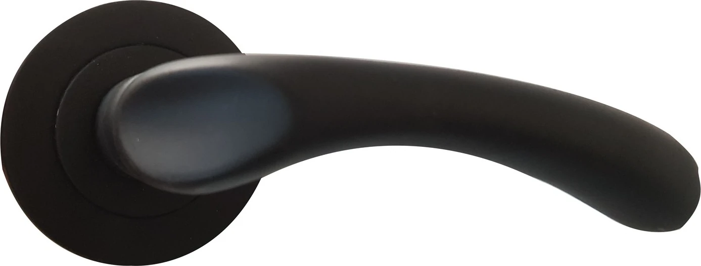 Çelik Kapı Kolu Lale Sağ Basar Siyah