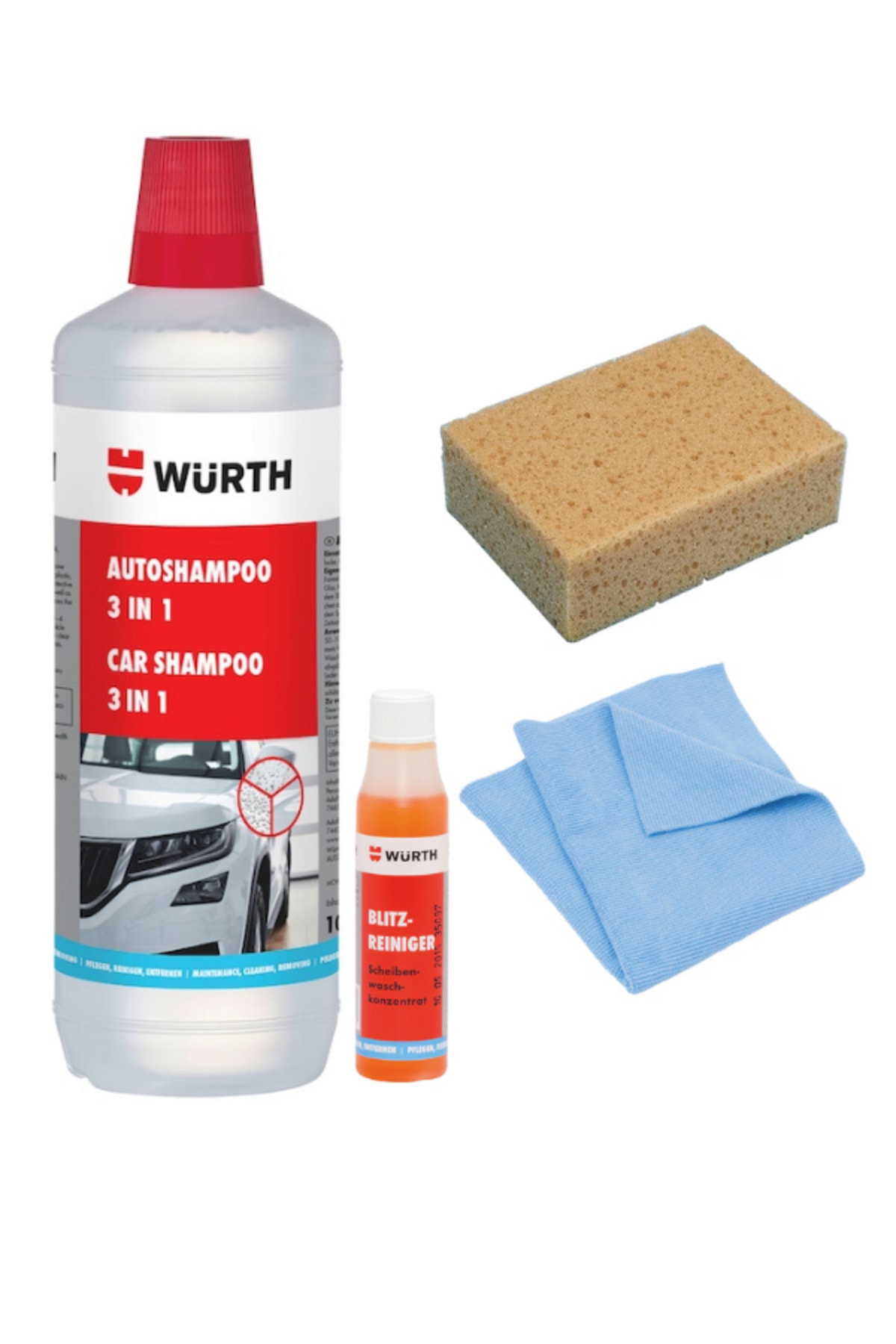 WÜRTH OTO YIKAMA SETİ