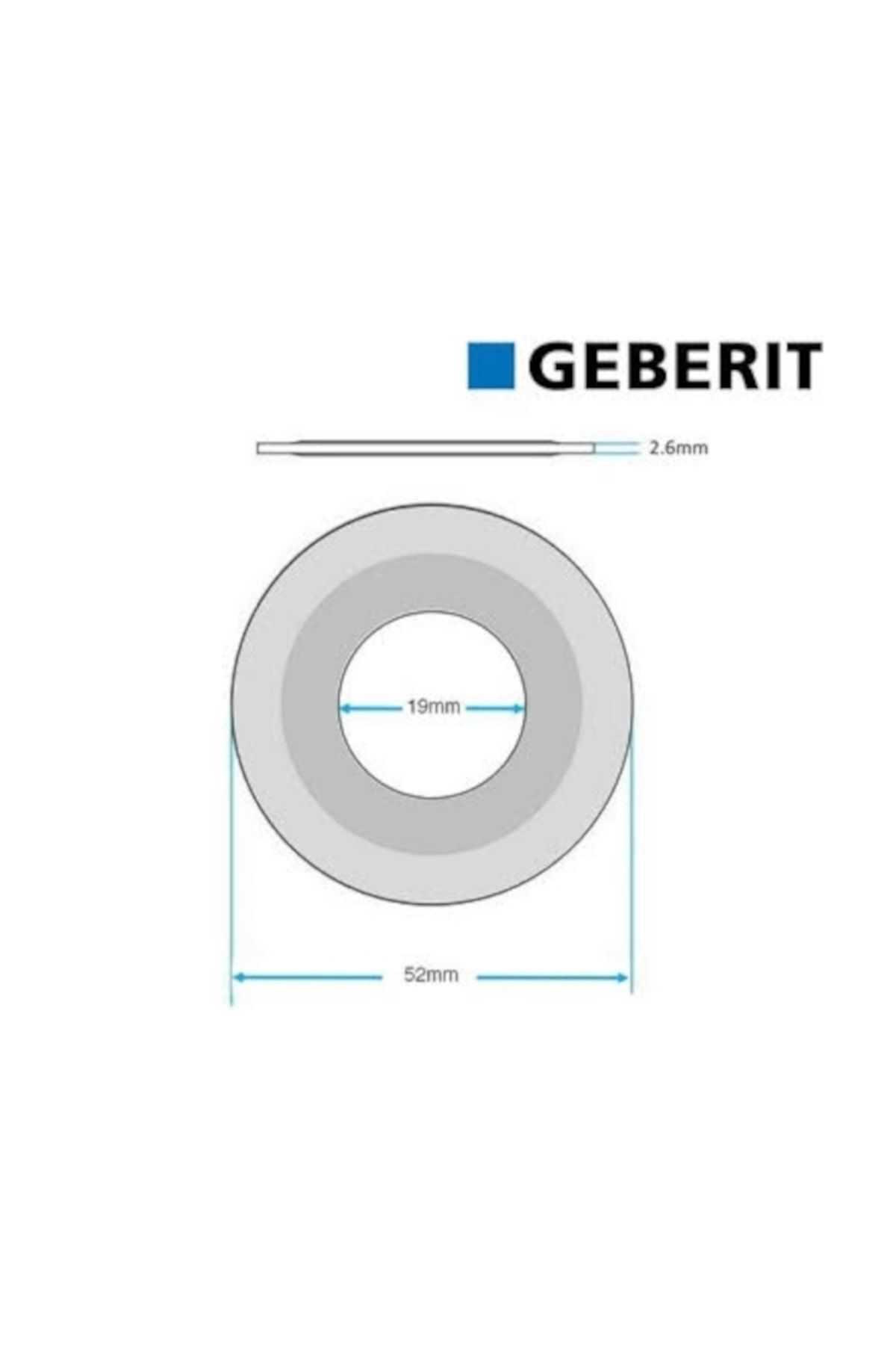 Gömme Rezervuar Iç Takım Boşaltma Grubu Göbek Contası