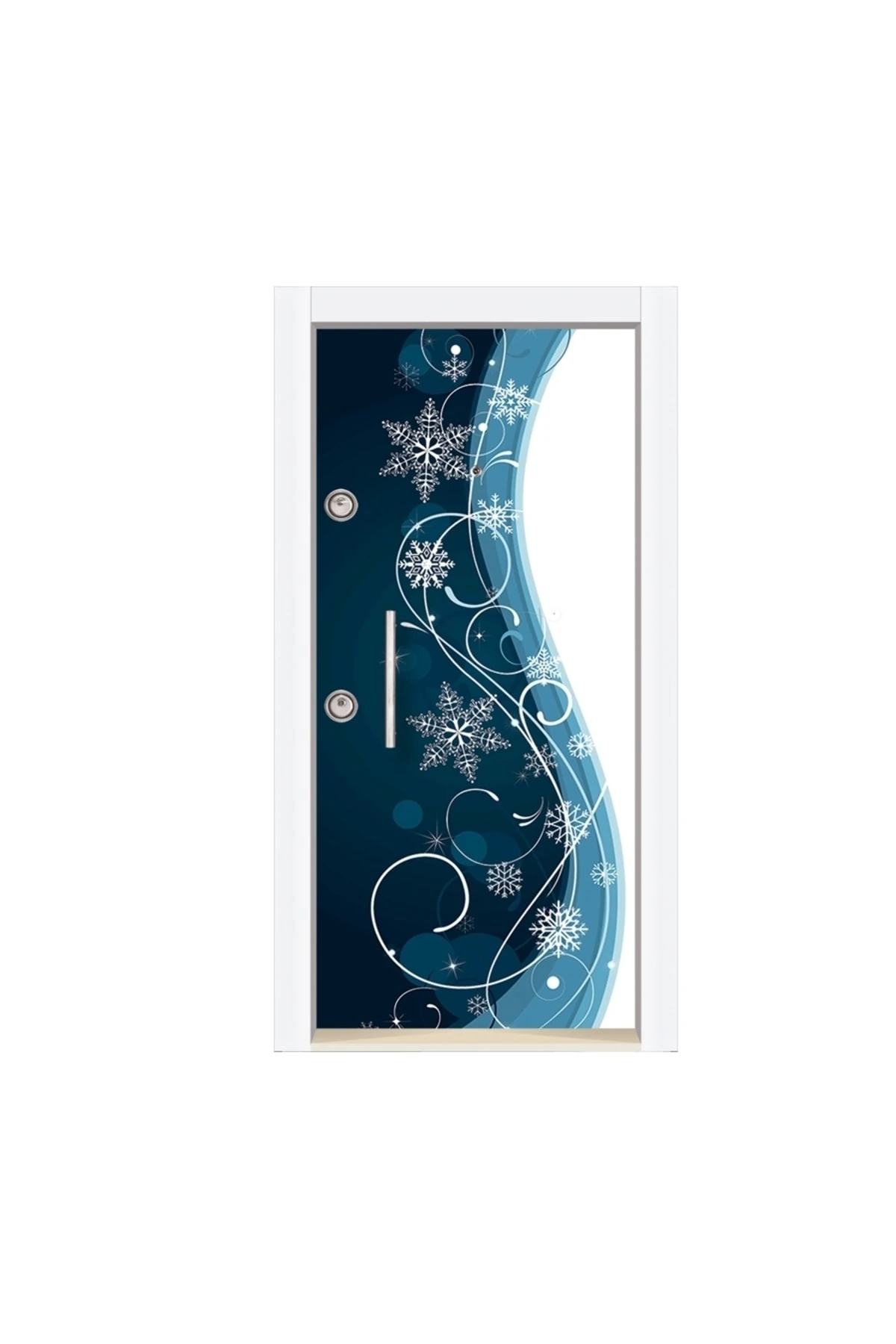 TEZ1262 Ultralam Düz Model Çelik Kapı