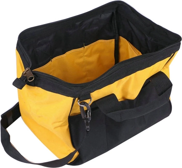 Donanım Alet Çantası Taşınabilir Onarım Alet Çantası Plastik Oxford Alet Çantası Donanım Kanvas Aracı 32X23X24CM (Yurt Dışından)