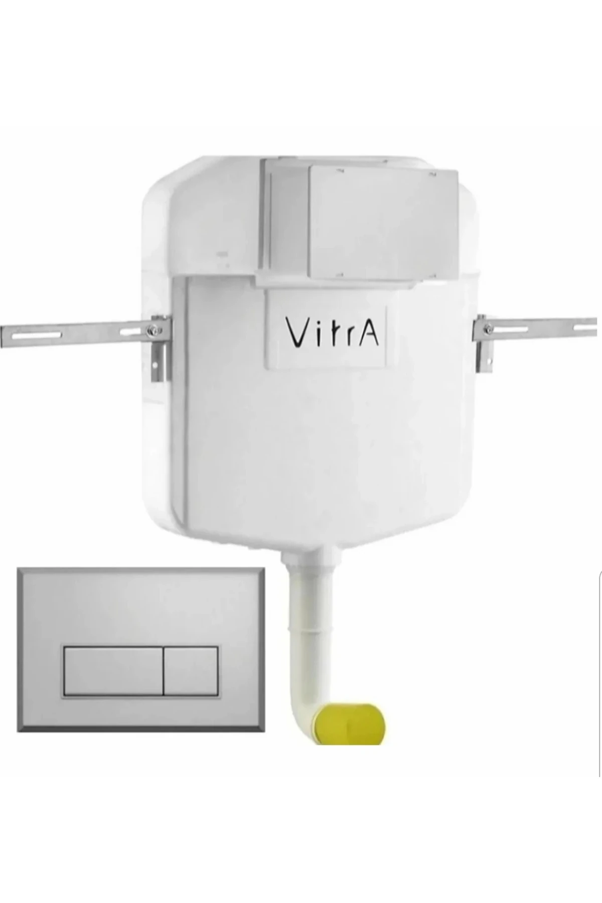 8 cm Gömme Rezervuar 3/6 Lt + Elegance Kumanda Paneli (Çocuk Klozet + hepsine uygun)ParmakİziBırakmz