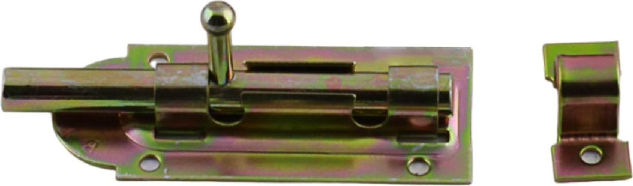 Mavzer Sürgü Kilit No:4 Kadmiyum 35X85 mm Kapı Pencere Emniyet Mandalı Kilidi