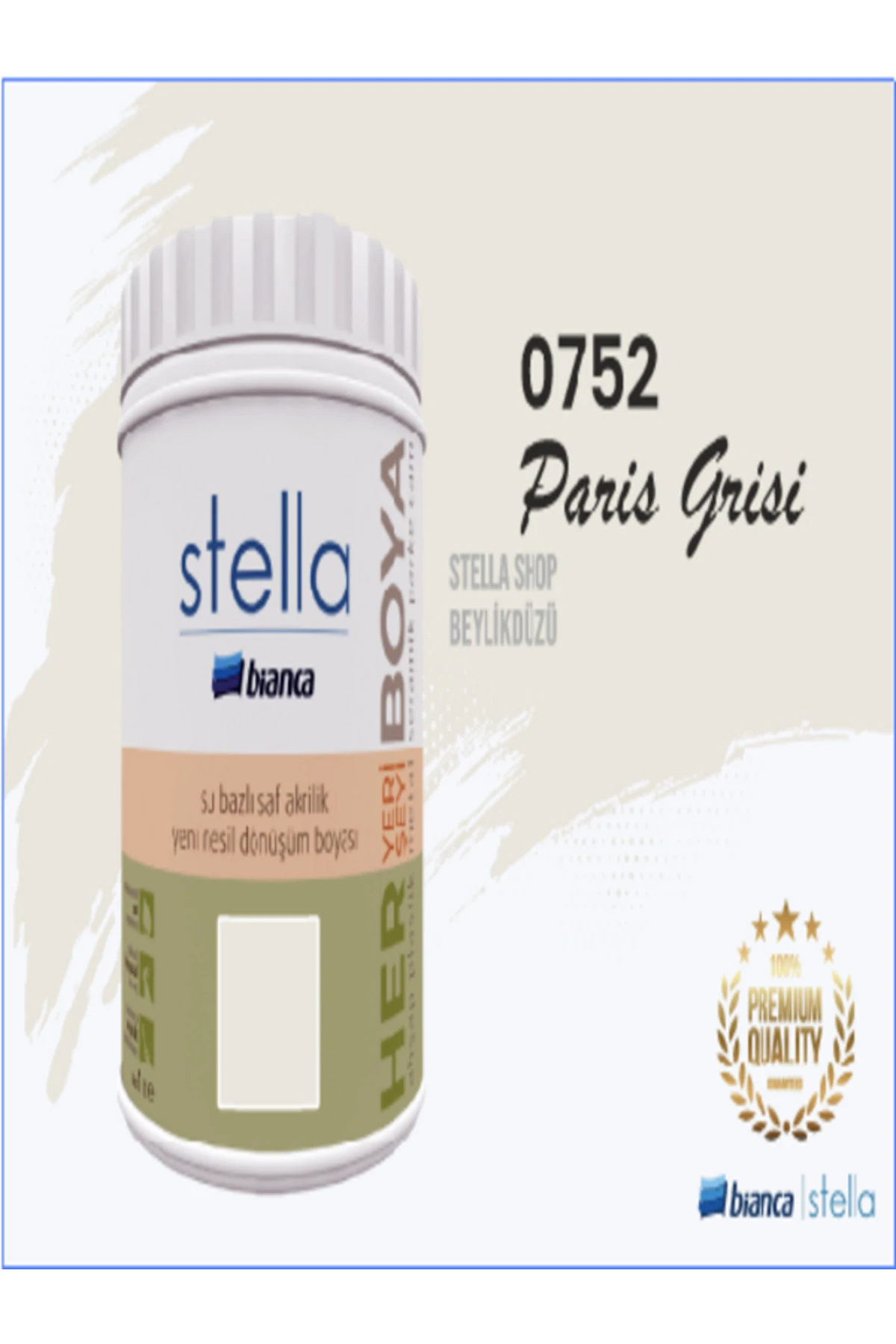 Stella Su Bazlı Akrilik Yeni Nesil Dönüşüm Boyası