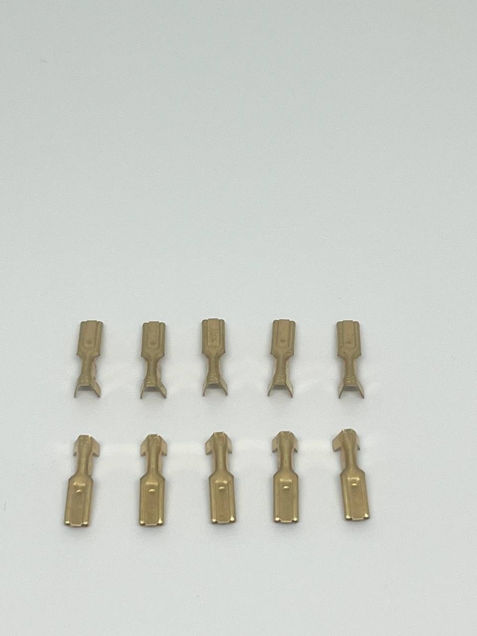 10 Adet 2,8mm Dişi Fiş Tırnaksız Terminal Kablo Ucu Sf1/2d