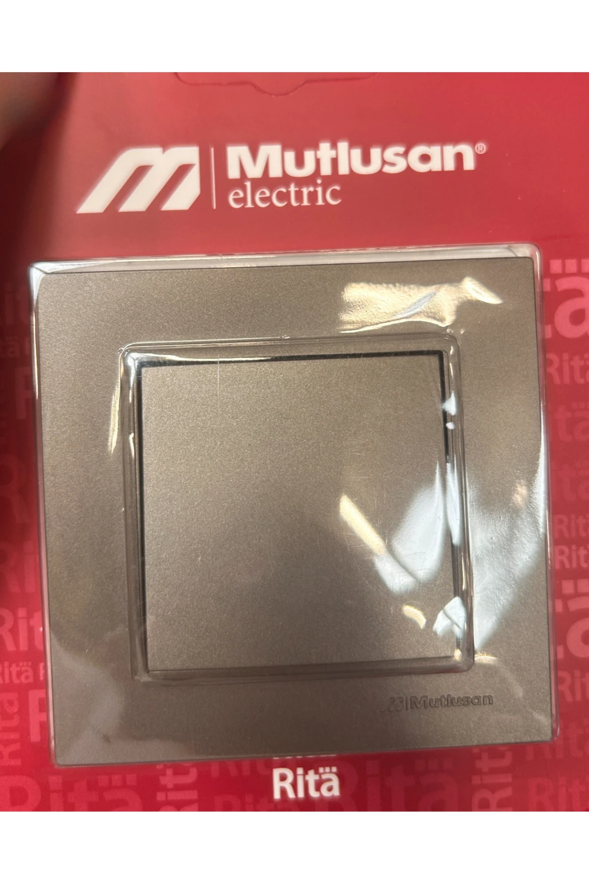 RİTA ANAHTAR VİDALI ANTRASİT BLİSTERLİ