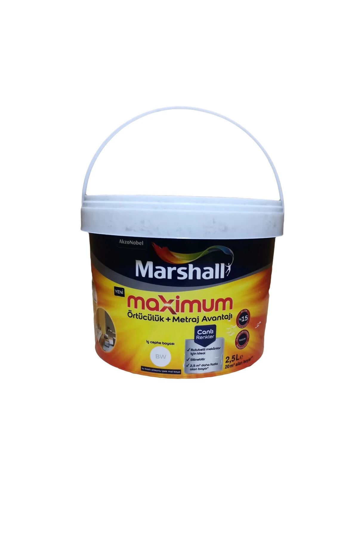 Maximum Silikonlu Ipek Mat Şifon 2,5 L