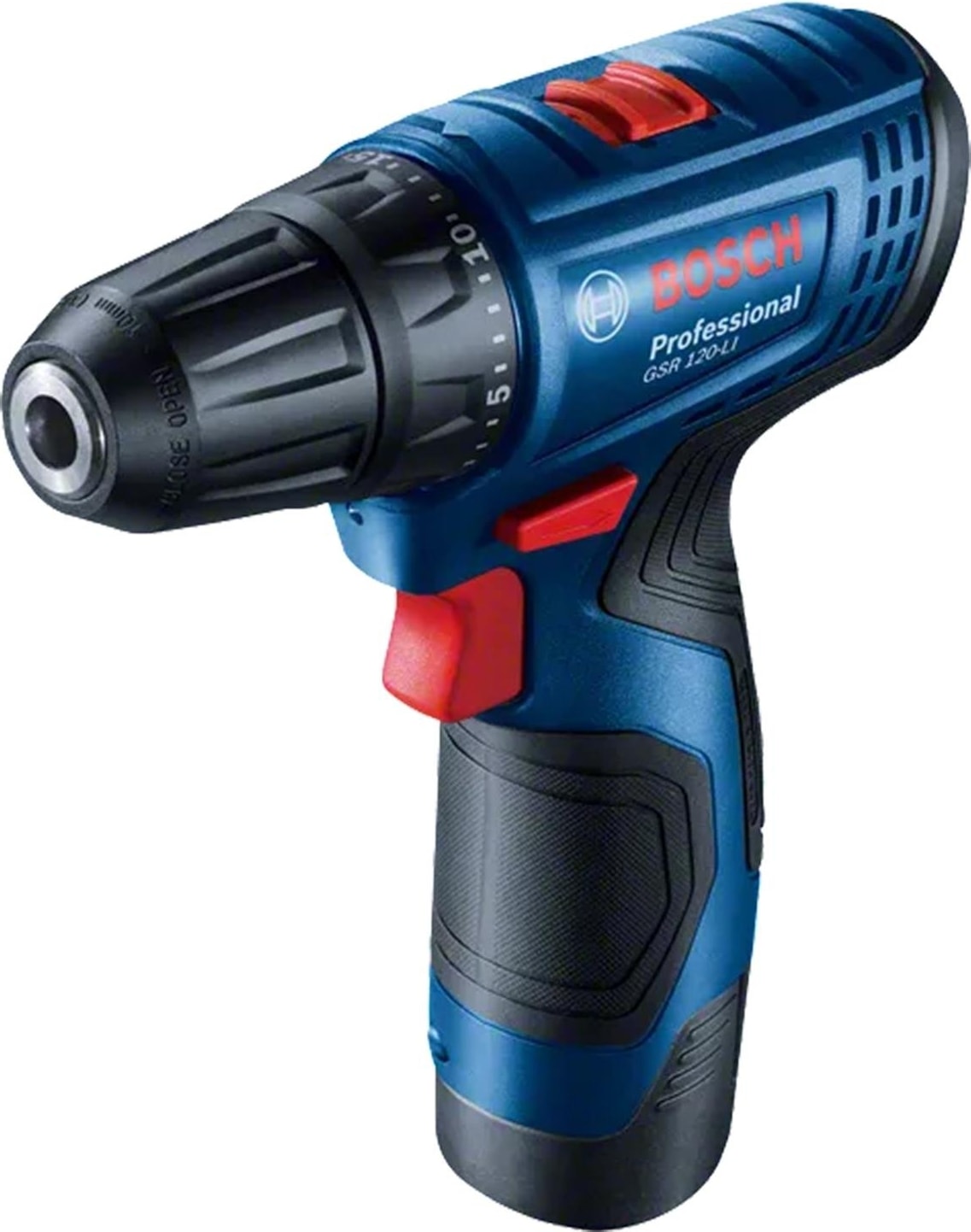 BOSCH Professional GSR 120-LI Akülü Delme Vidalama +  Sırt Çantası +  V-Line 103 Parça Karışık Aksesuar Seti