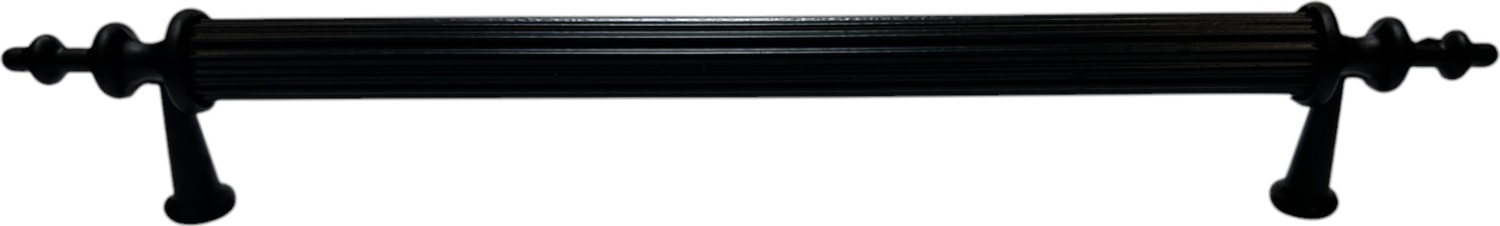 Mobilya Kulbu Alüminyum Metal Zirve Model Siyah Kulp (5 Adet)