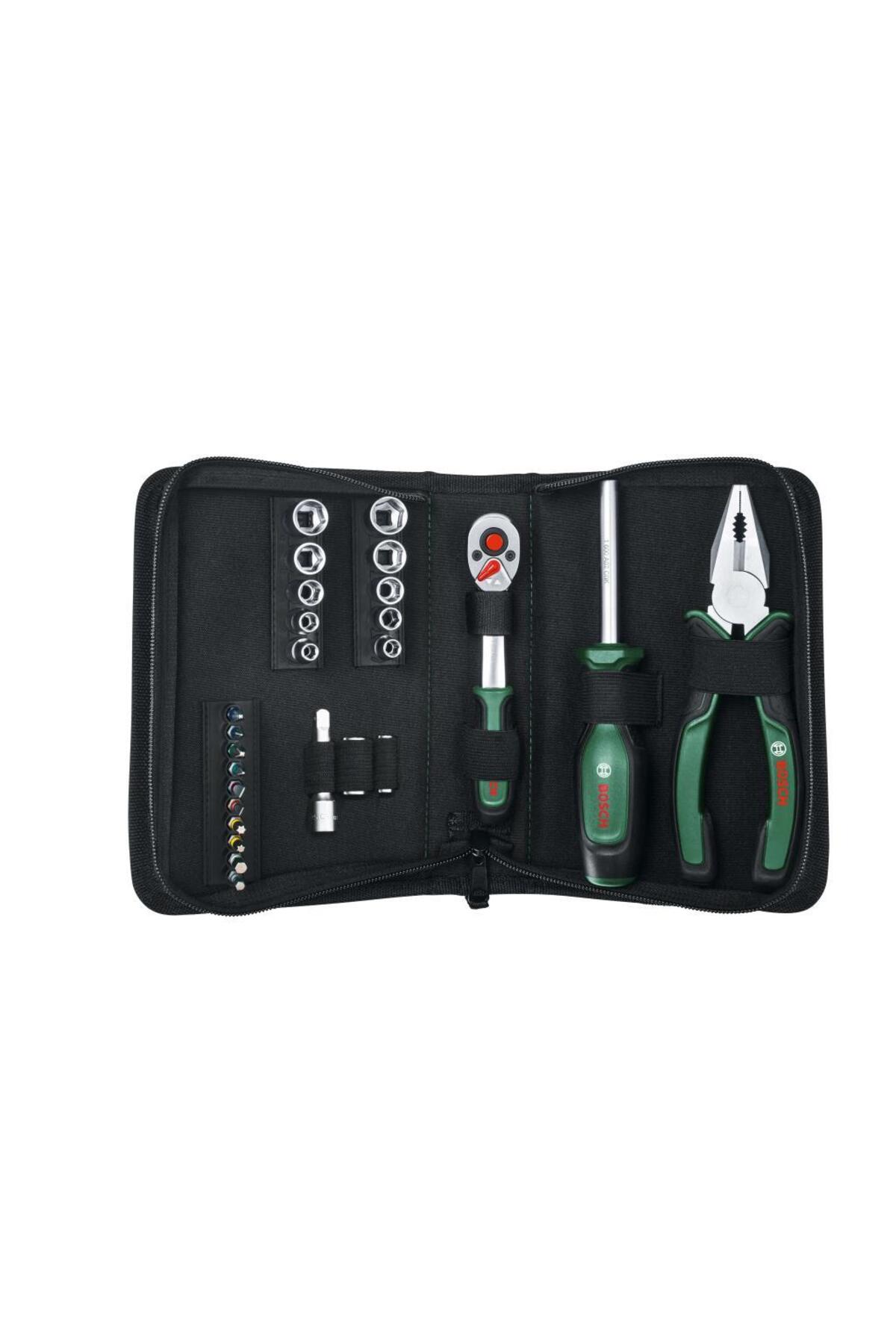 BOSCH Home and Garden Taşınabilir El Aleti Seti 26 Parça - 1600A02BY2