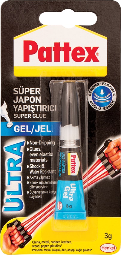 Pattex Ultra Gel Süper Japon Yapıştırıcı 3 gr