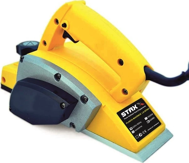Staxx Çift Bıçaklı Elmas Ağzı Planya Makinası 1600W 82 mm Bıçak
