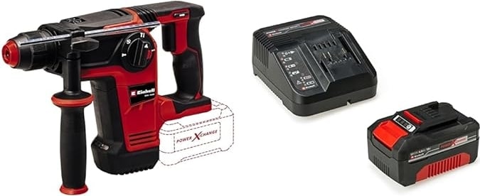 Tp-Hd 18/26 Li Bl - Solo, Kömürsüz Akülü Kırıcı Delici ve  18V 4,0 Ah Pxc Starter Ki