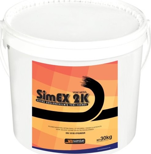 Simex 2K Bitüm Esaslı, Çift Komponentli 30Kg