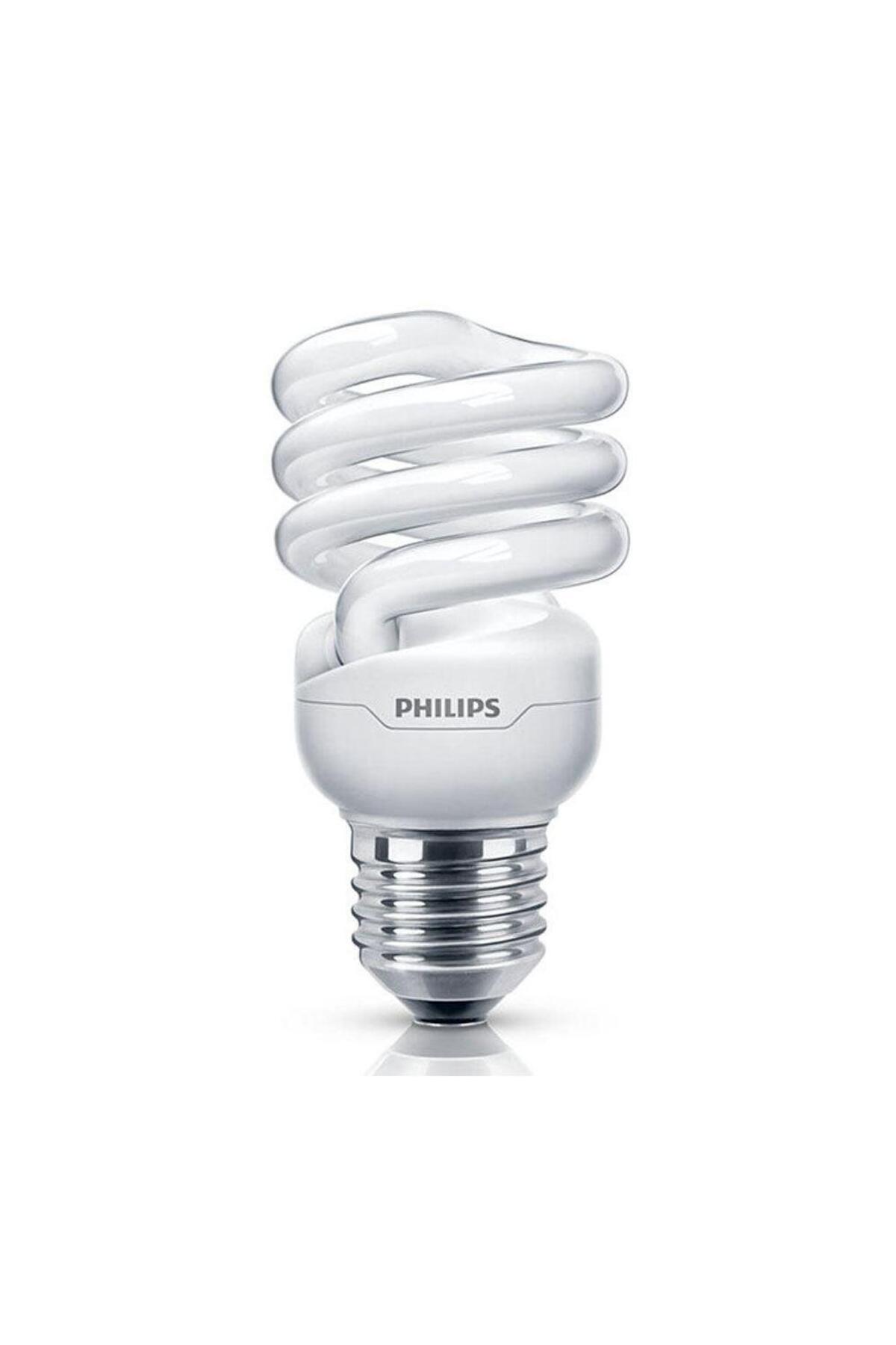 15W =75W Spiral Kıvrık Tasarruflu Ampul/e27 Duy/Sarı Işık-2700K/970 Lumen
