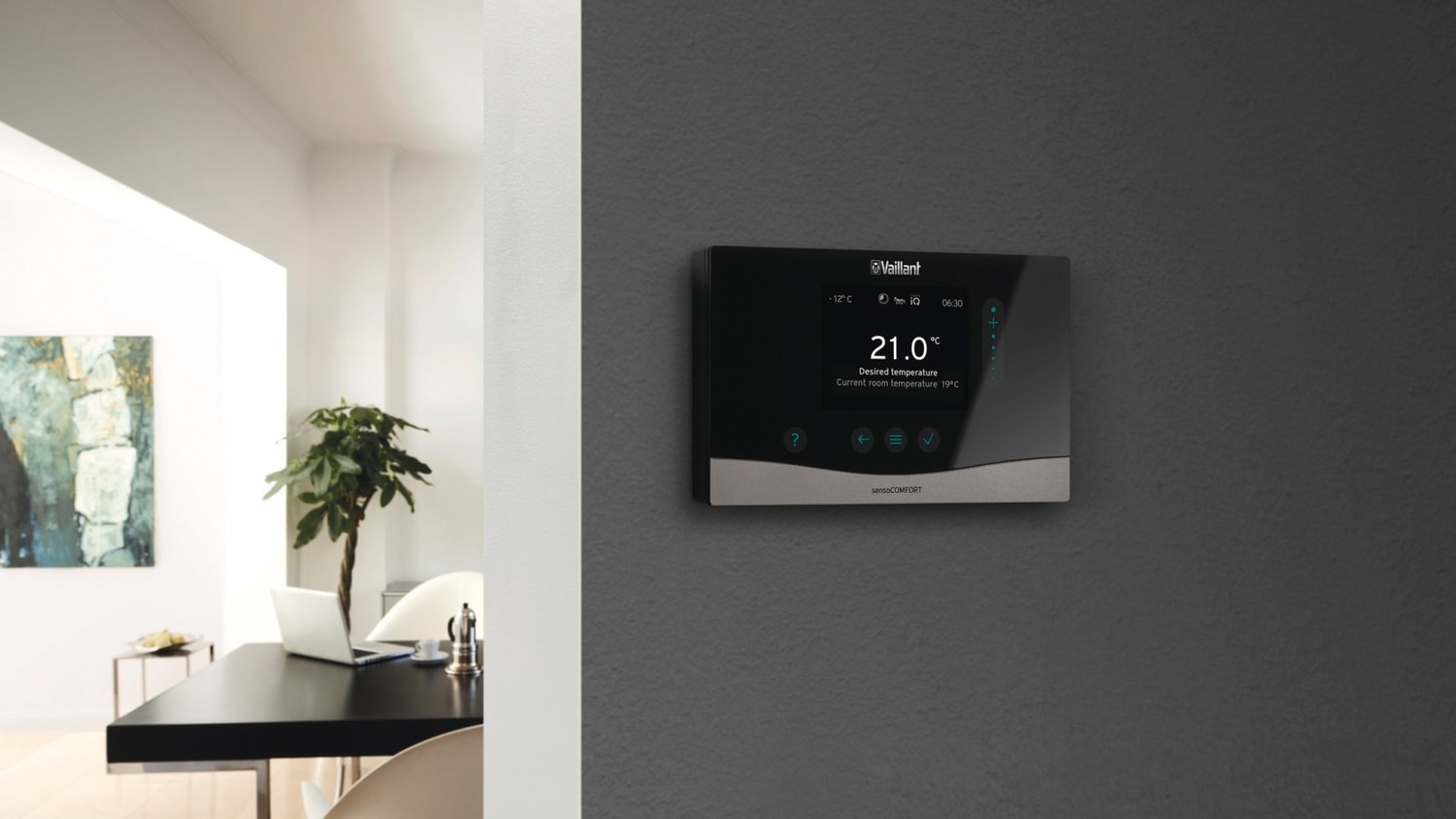 Sensocomfort 720F Kablosuz Dış Hava Duyargalı Oda Termostatı ve Kontrol Cihazı