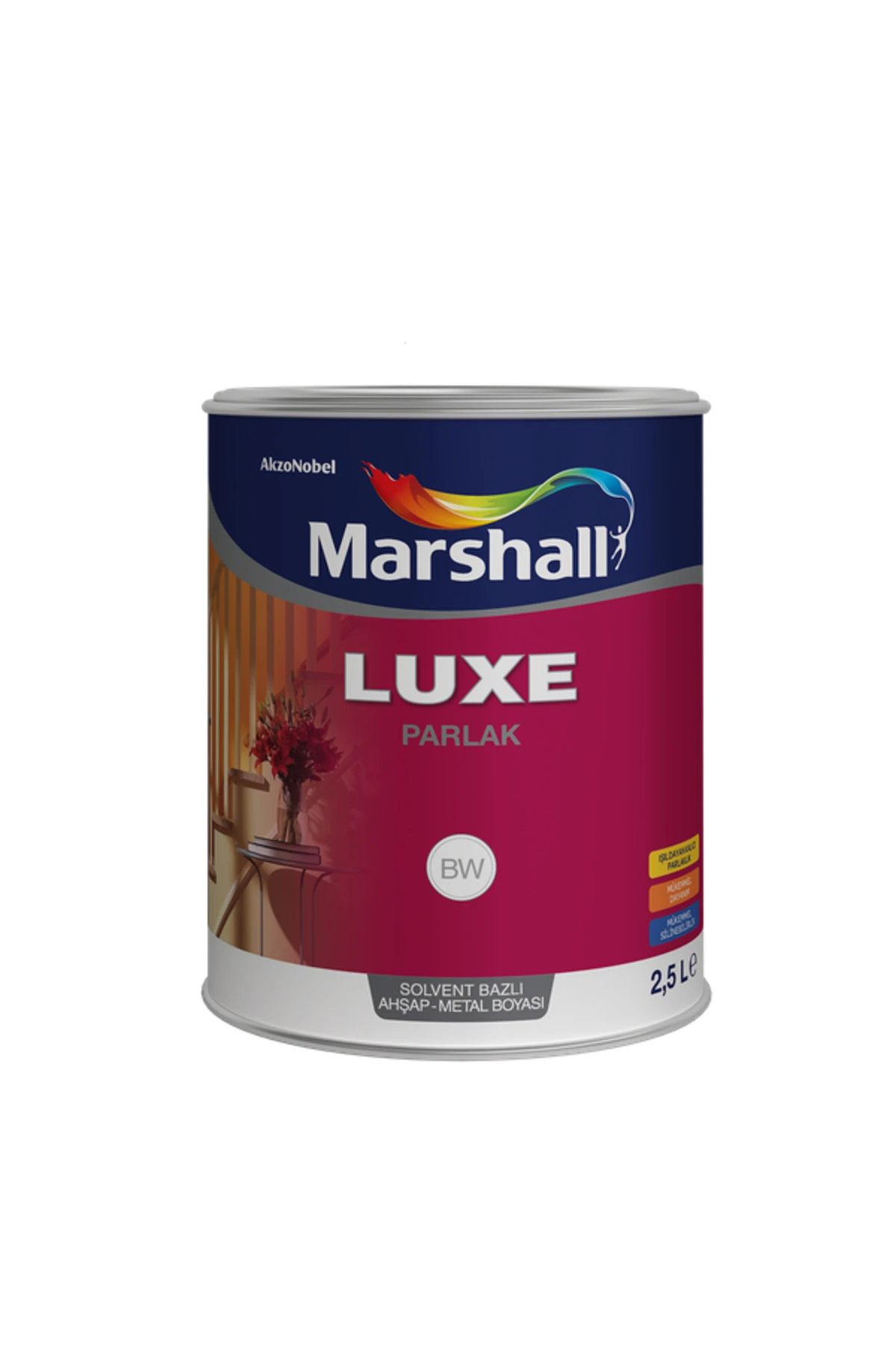 LUXE PARLAK SENTETİK YAĞLI BOYA 1L