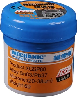 Krem Sıvı Lehim Mechanic Solder Paste 60 gr XGSP80 183 Derece