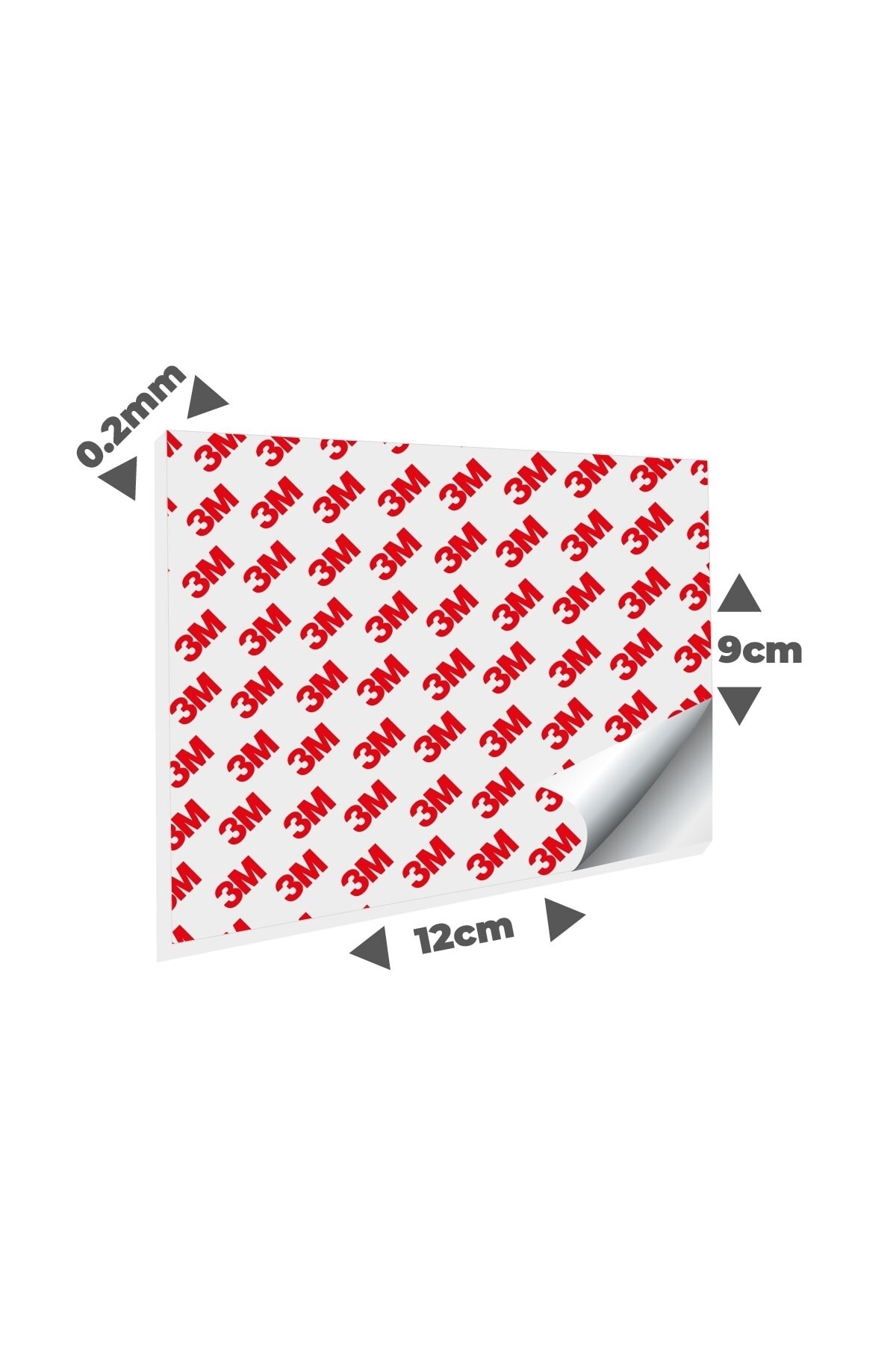 Çok Güçlü Şeffaf 100 Adet Hazır Kesim 90mmx120mm