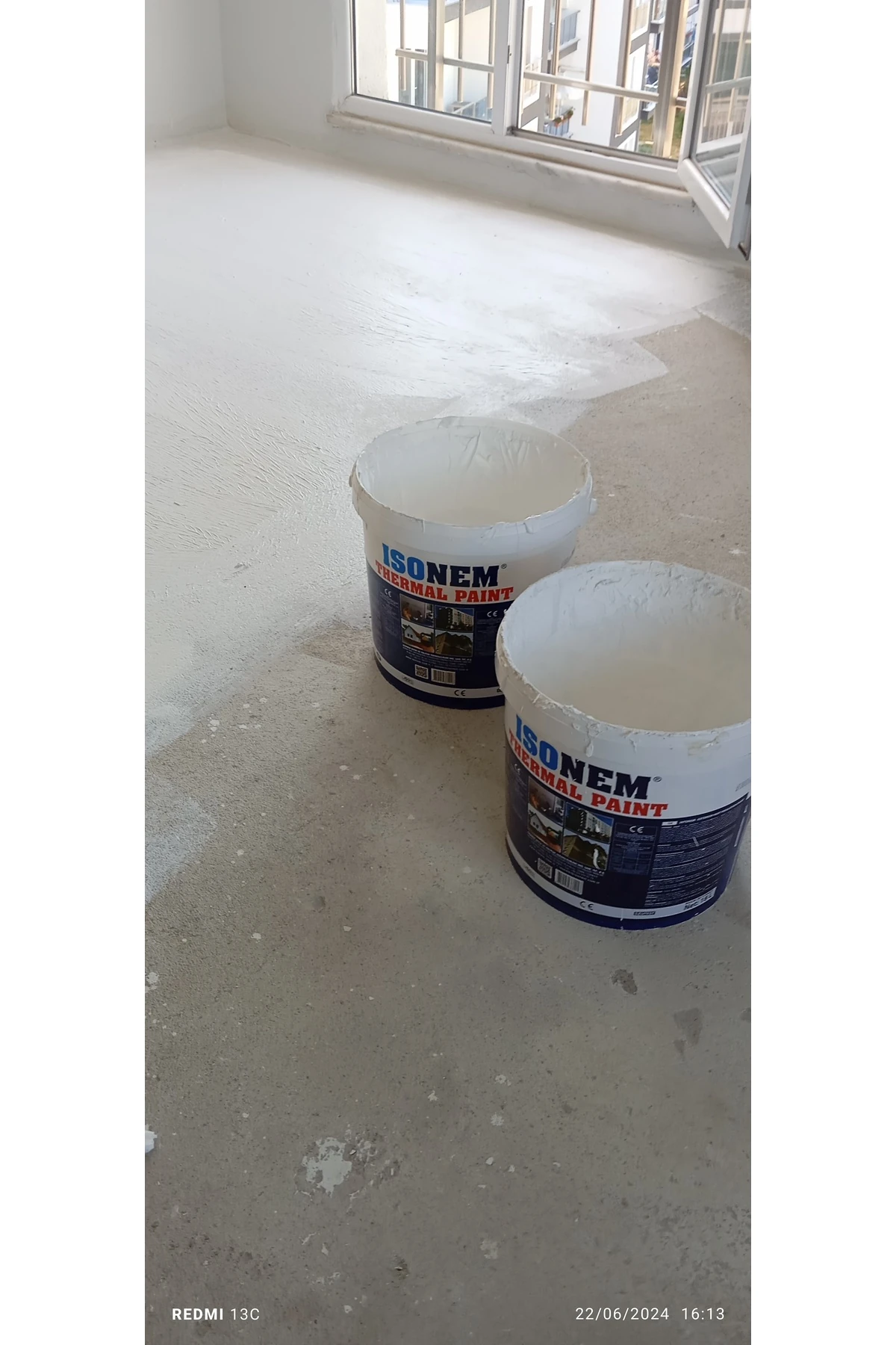 Tehermal Paint 18 Lt Beyaz Öz Bayar Inşaat