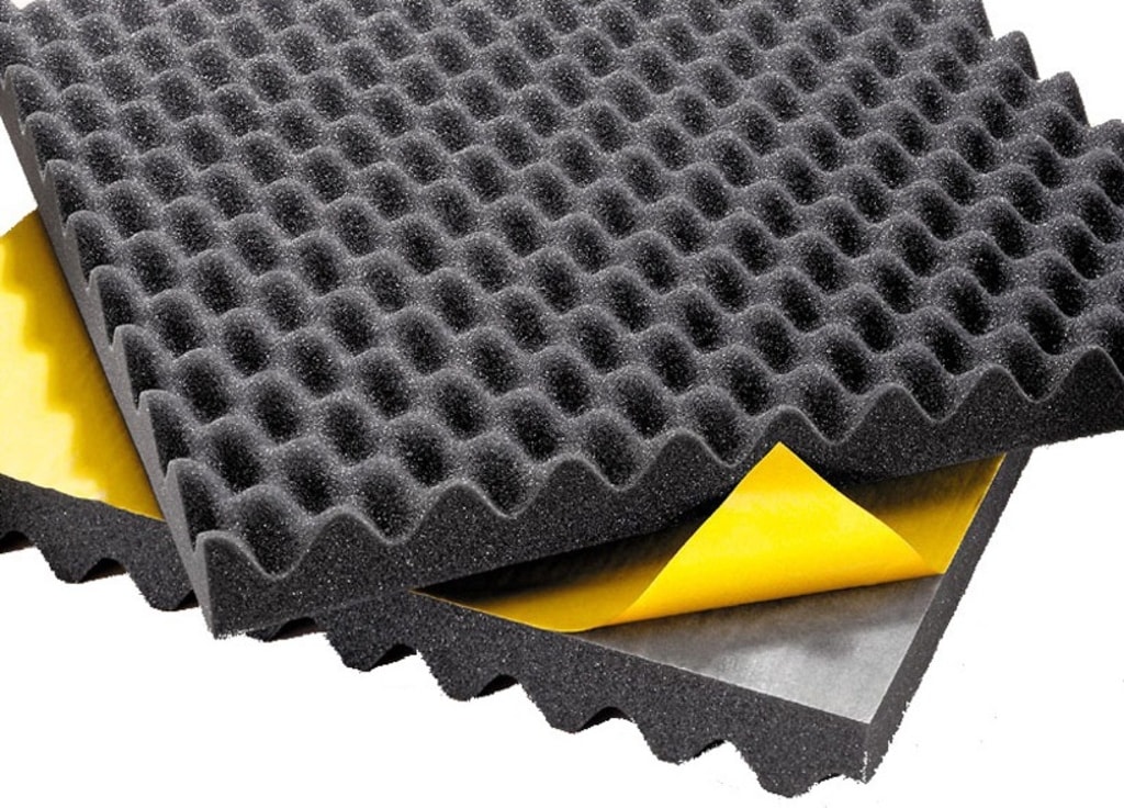 Edmpazar 60 Dns Yanmaz Yapışkanlı Yumurta Akustik Sünger 50 x 50 cm 10'lu