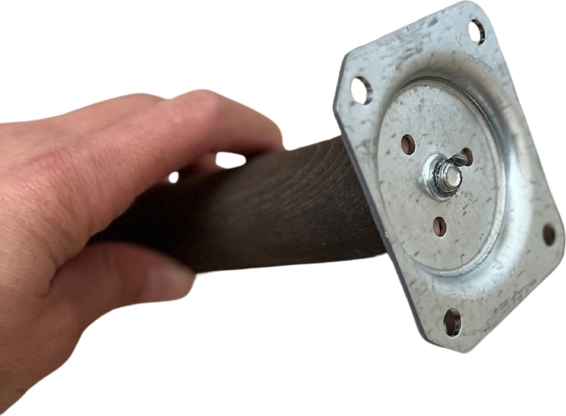 Ahsap Masa , Sandalye, Sehpa 4 Lu Açılı Metal Bağlantı Aparatı (M8 Vida Girişli)