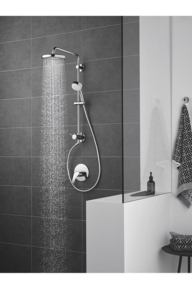 Retrofit System 210 Duvara Monte Yön Değiştiricili Duş Sistemi 26190001