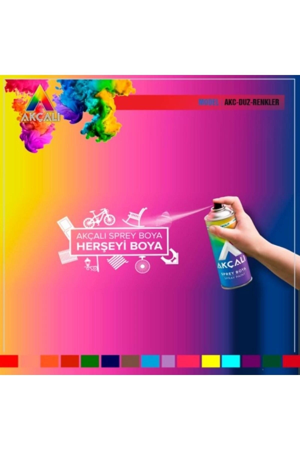 Metalik Gri 357 Sprey Boya 400 ml