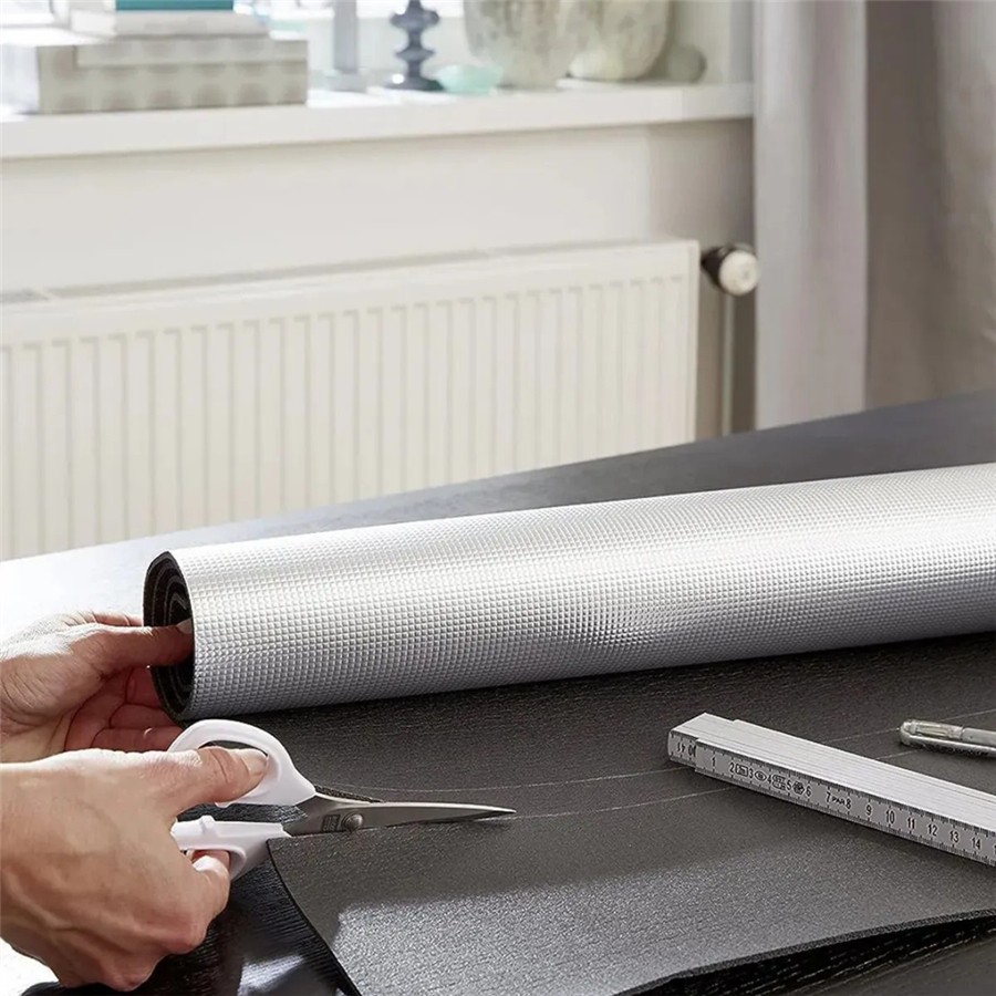 Petek Radyatör Arkası Folyo Plaka Kalorifer Arkalığı Alüminyum Isı Yalıtım Folyosu 100X50 cm